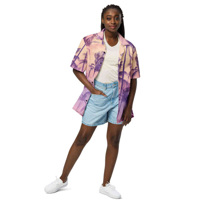 Mode Écoresponsable : Chemise Ample en Polyester Recyclé pour l'Été